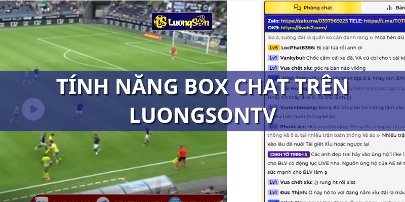 Tính năng box chat ngay trên trang để mọi người dễ dàng giao lưu với nhau